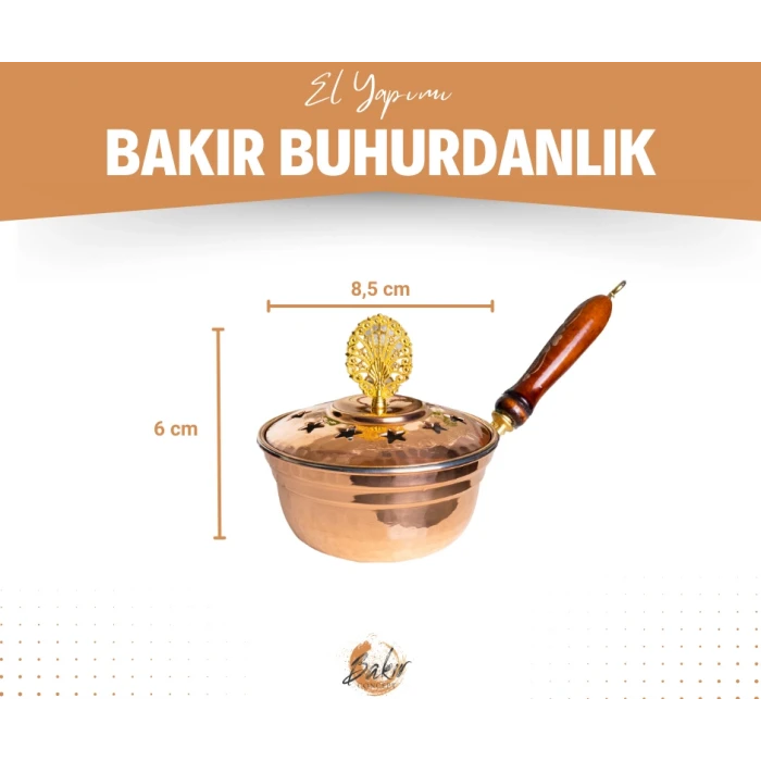 BAKIR BUHURDANLIK TOMBUL MODEL BAKIR RENK