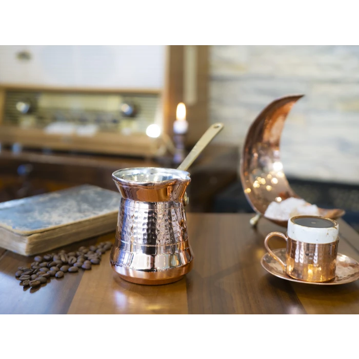 BAKIR CEZVE EKSTRA KALIN MODEL 7 KİŞİLİK