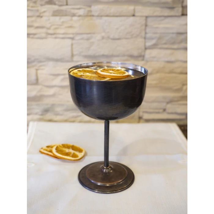 BAKIR ŞARAP KADEHİ OKSİTLİ BAKIR RENK (2 Lİ)