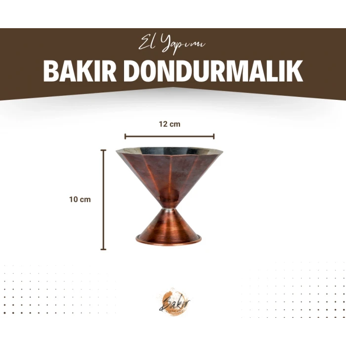 BAKIR DONDURMALIK DİLİMLİ MODEL OKSİTLİ RENK