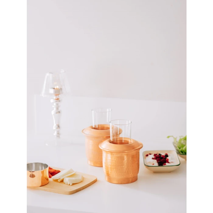 BAKIR EHLİKEYF UZUN ÇEKİÇ DÖVMELİ MODEL MAT BAKIR RENK