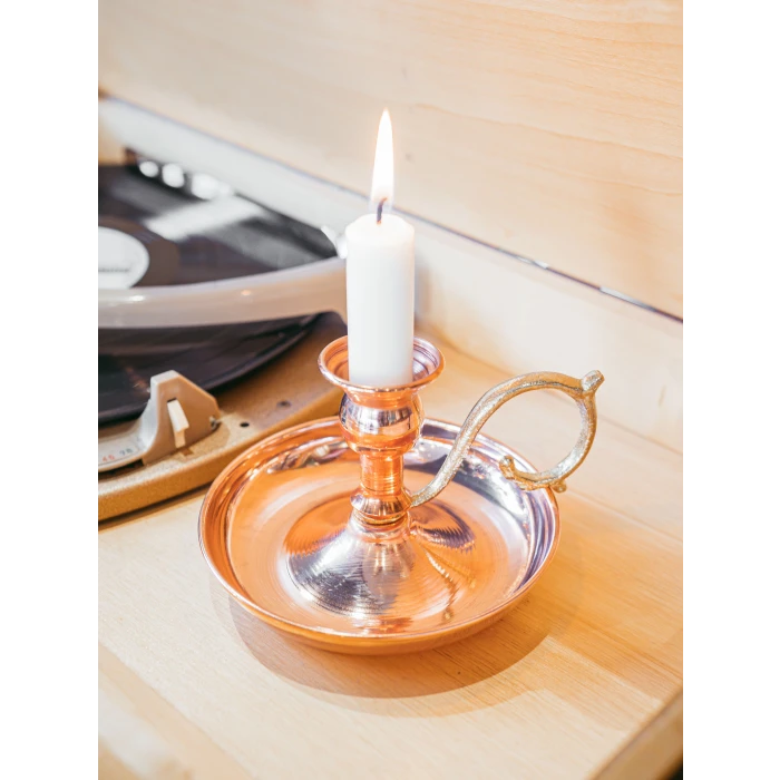 BAKIR EL ŞAMDANI DÜZ MODEL BAKIR RENK