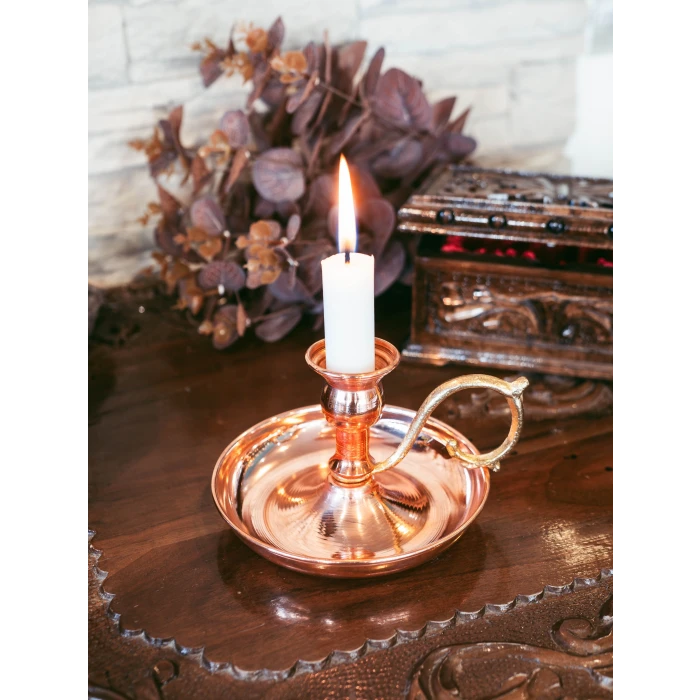 BAKIR EL ŞAMDANI DÜZ MODEL BAKIR RENK