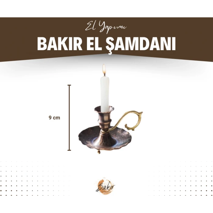 BAKIR EL ŞAMDANI FIRFIRLI MODEL OKSİTLİ KAHVE RENK (İKİLİ)