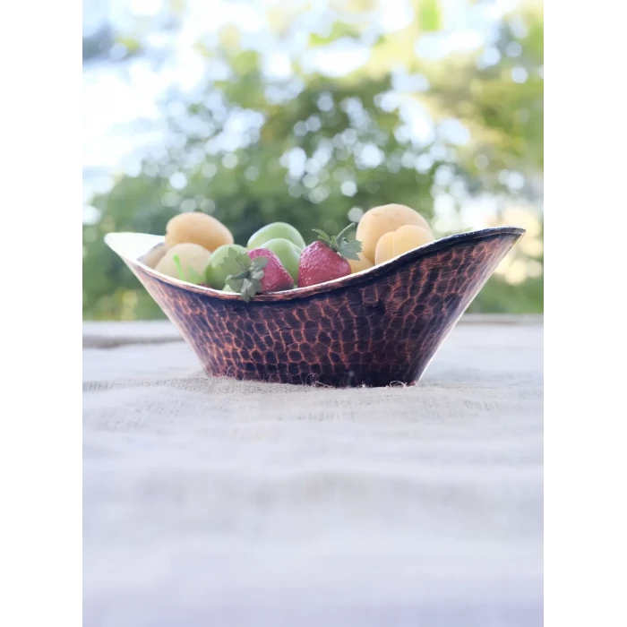 BAKIR GONDOL EKMEKLİK ÇEKİÇ DÖVME OKSİTLİ RENK