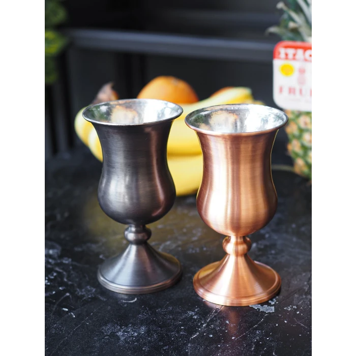 BAKIR KADEH-BARDAK FROZEN MODEL MAT BAKIR RENK