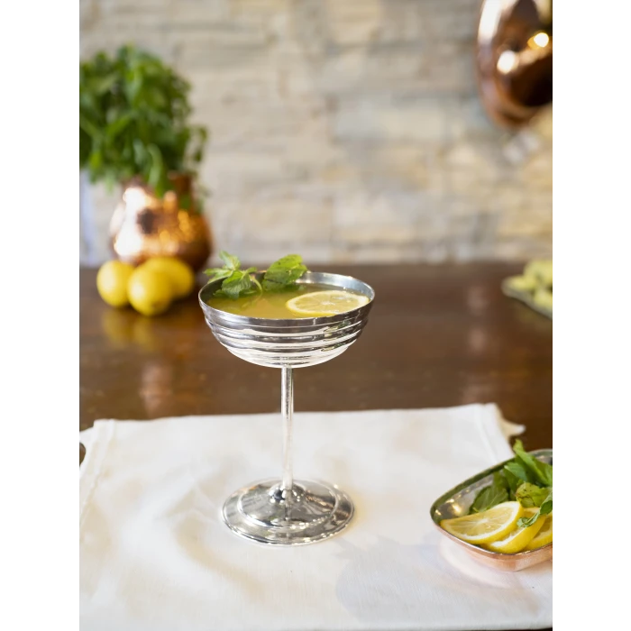 BAKIR KADEH DİLİMLİ MODEL GÜMÜŞ RENK (2Lİ)