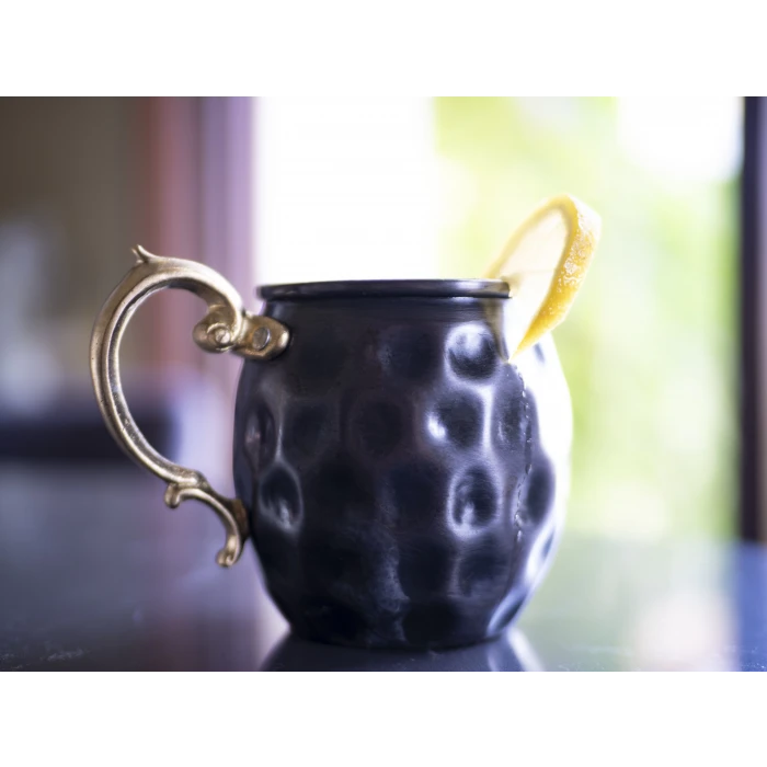 BAKIR KUPA BARDAK GAMZELİ MODEL OKSİTLİ RENK