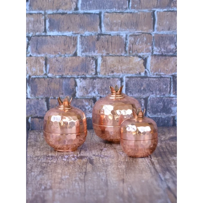 BAKIR NAR SET 3LÜ BAKIR RENK