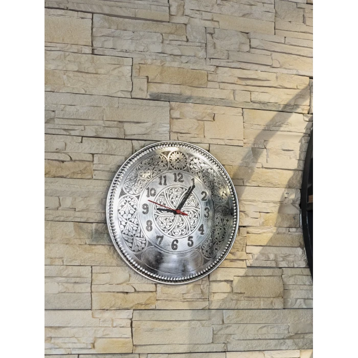 BAKIR SAAT OYMA NAKIŞ İŞLEME KALAY KAPLAMA