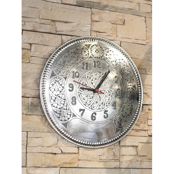 BAKIR SAAT OYMA NAKIŞ İŞLEME KALAY KAPLAMA