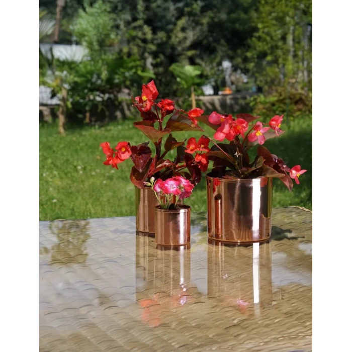 BAKIR SAKSI TAKIMI 3LÜ BAKIR RENK