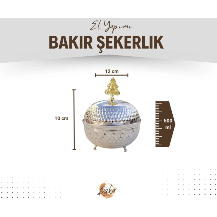 BAKIR ŞEKERLİK PETEKLİ YUVARLAK MODEL