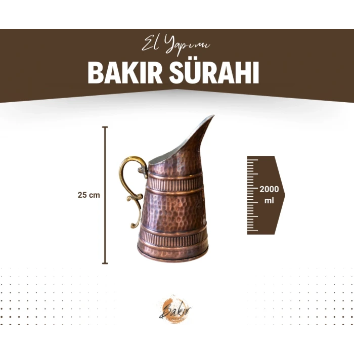 BAKIR SÜRAHİ BOZA MODEL OKSİTLİ