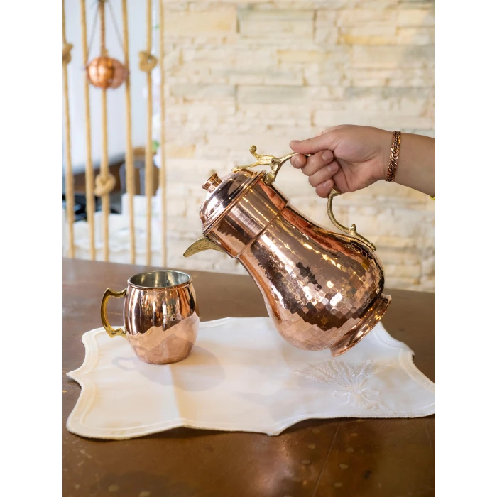 BAKIR SÜRAHİ KAPAKLI MODEL