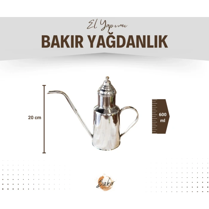 BAKIR YAĞDANLIK GÜMÜŞ RENK