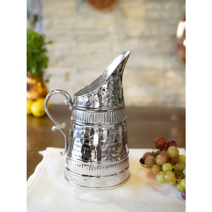 BAKIR SÜRAHİ BOZA MODEL GÜMÜŞ RENK