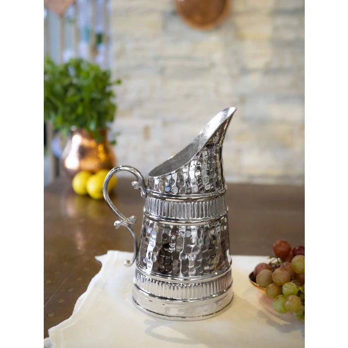 BAKIR SÜRAHİ BOZA MODEL GÜMÜŞ RENK