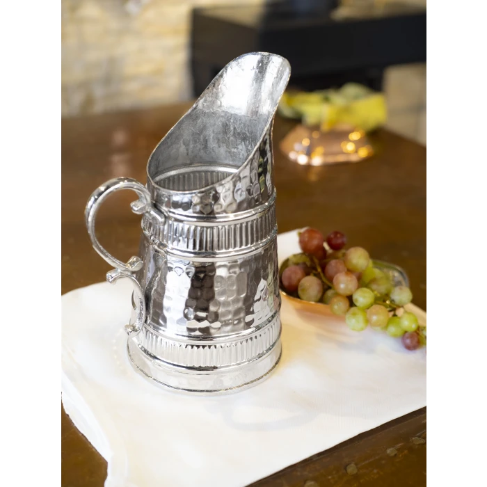 BAKIR SÜRAHİ BOZA MODEL GÜMÜŞ RENK