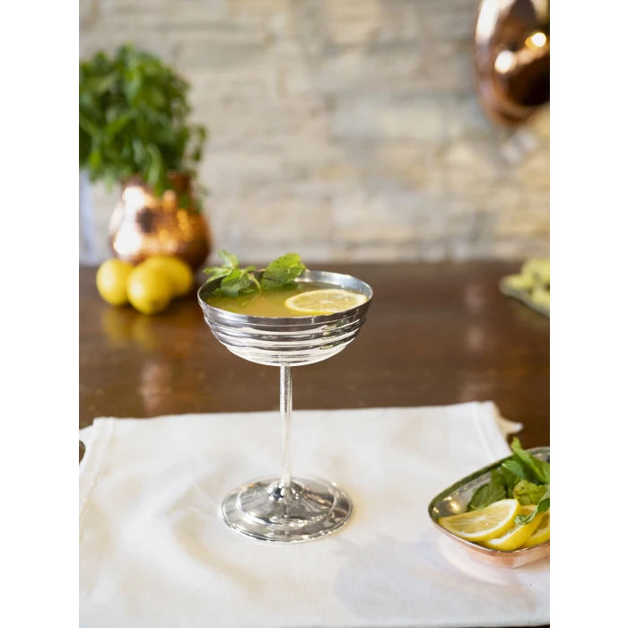 BAKIR KADEH DİLİMLİ MODEL GÜMÜŞ RENK