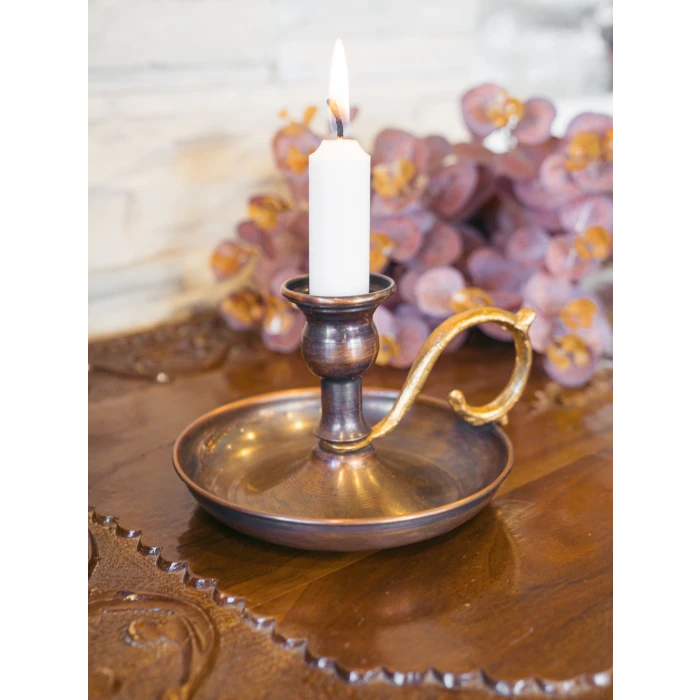 BAKIR EL ŞAMDANI DÜZ MODEL OKSİTLİ RENK (Tekli)