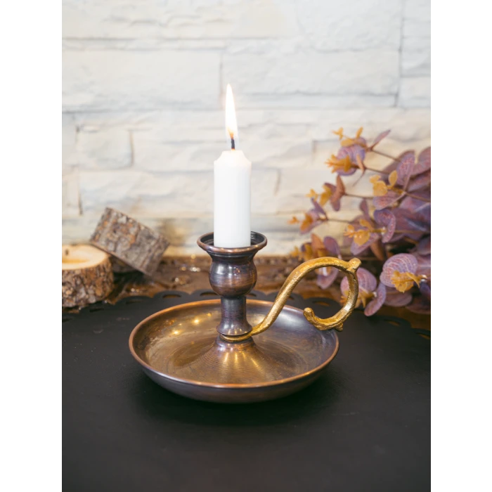 BAKIR EL ŞAMDANI DÜZ MODEL OKSİTLİ RENK (Tekli)