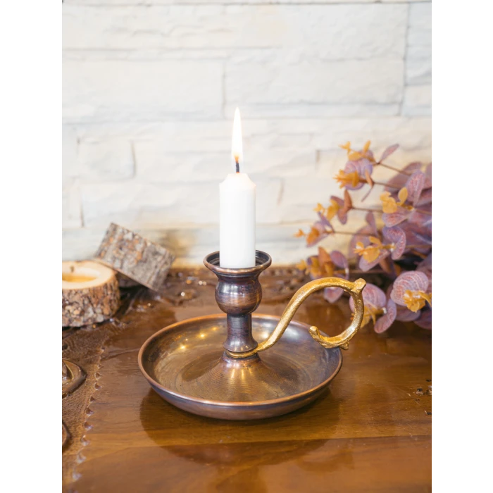 BAKIR EL ŞAMDANI DÜZ MODEL OKSİTLİ RENK (Tekli)