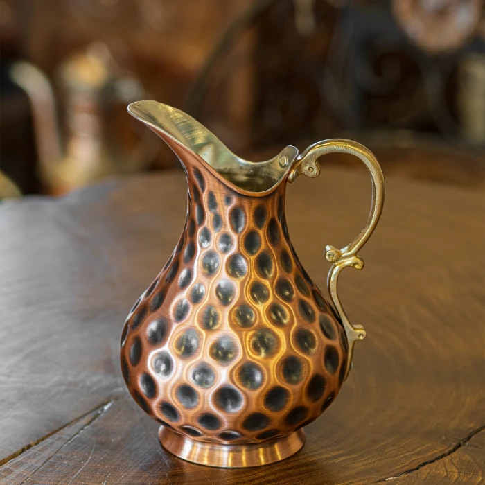 BAKIR SÜRAHİ GAMZELİ MODEL (ÇİFT RENK)