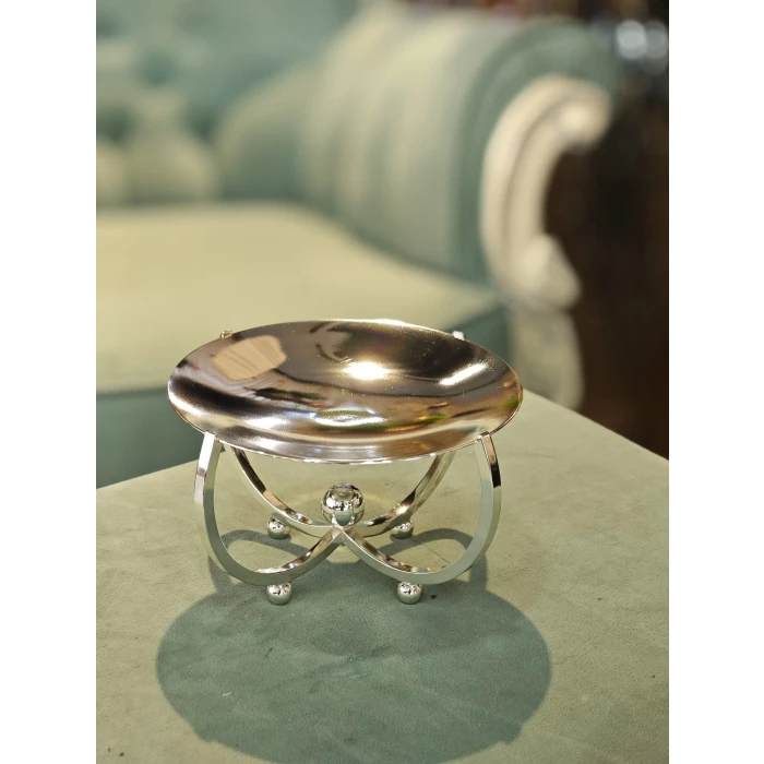 GÜMÜŞ KAPLAMA STANDLI SUNUMLUK