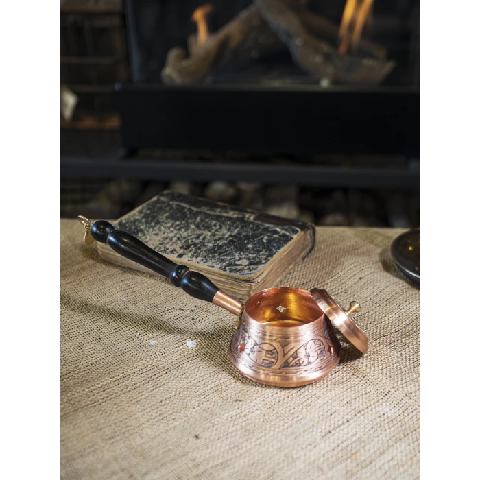 BAKIR BUHURDANLIK İŞLEMELİ MODEL BAKIR RENK