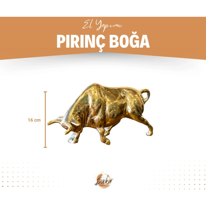 PİRİNÇ FİGÜR BOYNU EĞİK BOĞA