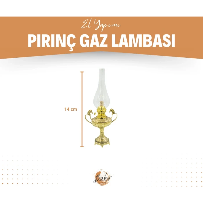 PİRİNÇ GAZ LAMBASI
