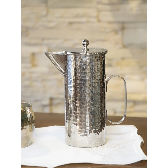 BAKIR SÜRAHİ SİLİNDİR GÜMÜŞ RENK