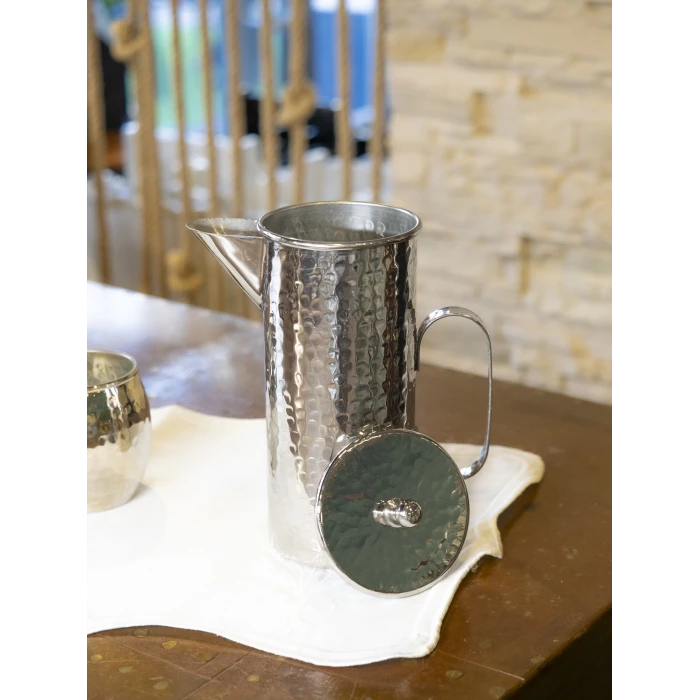 BAKIR SÜRAHİ SİLİNDİR GÜMÜŞ RENK