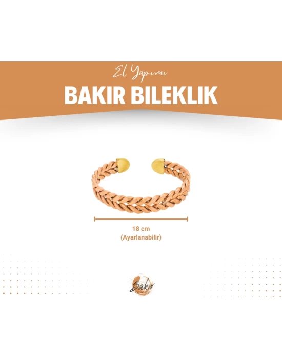 Bakır Bileklik Daphne