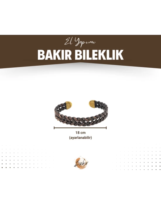 Bakır Bileklik Daphne