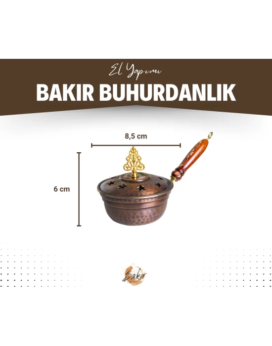 BAKIR BUHURDANLIK TOMBUL MODEL OKSİTLİ RENK