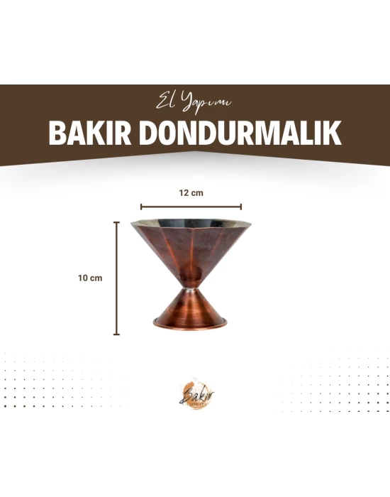 BAKIR DONDURMALIK DİLİMLİ MODEL OKSİTLİ RENK