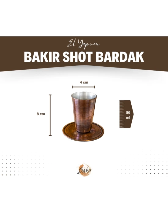 BAKIR SHOT BARDAĞI MEKSİKA OKSİT RENK 2Lİ