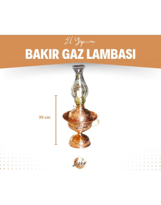 DESENLİ GAZ LAMBASI