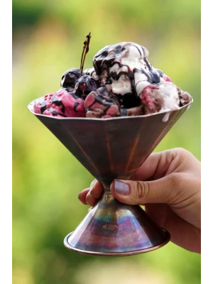 BAKIR DONDURMALIK DİLİMLİ MODEL OKSİTLİ RENK