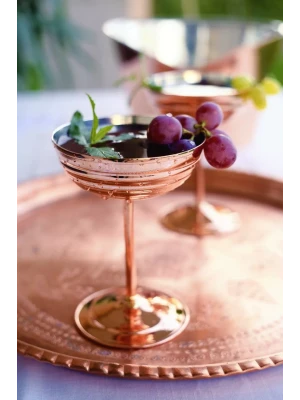 BAKIR KADEH DİLİMLİ MODEL BAKIR RENK