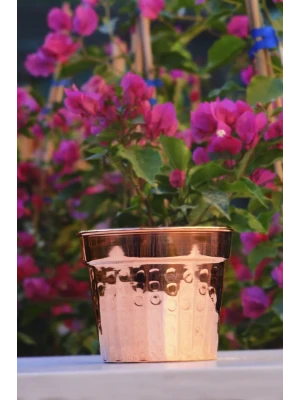 BAKIR SAKSI ÇEKİÇ DÖVMELİ BAKIR RENK