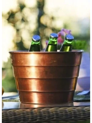 BAKIR BUZ KOVASI DİLİMLİ MODEL OKSİTLİ RENK