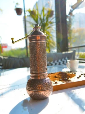 Nostaljik Kahve & Karabiber Değirmeni Oval Hazneli