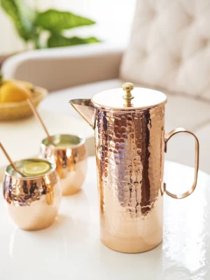 BAKIR SÜRAHİ SİLİNDİR ÇEKİÇ DÖVME MODEL