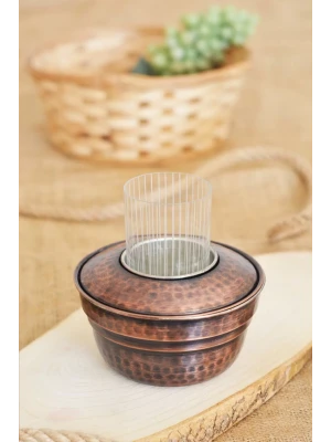 Bakır Ehlikeyf Kapaklı Oksit Renk