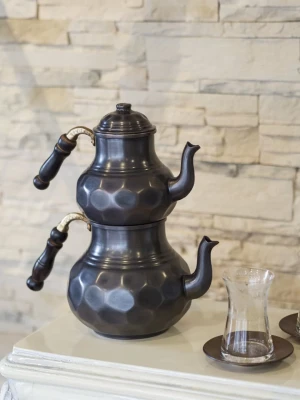 BAKIR ÇAYDANLIK PETEKLİ MODEL OKSİTLİ RENK