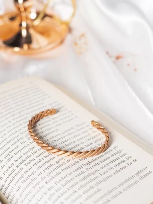 Bakır Bileklik Rosa