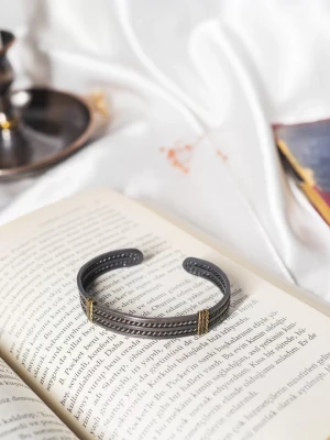 Bakır Bileklik Avena Duo Oksit Renk